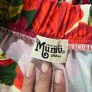 Show Me Your Mumu Camille Hawaiian Mini Skirt